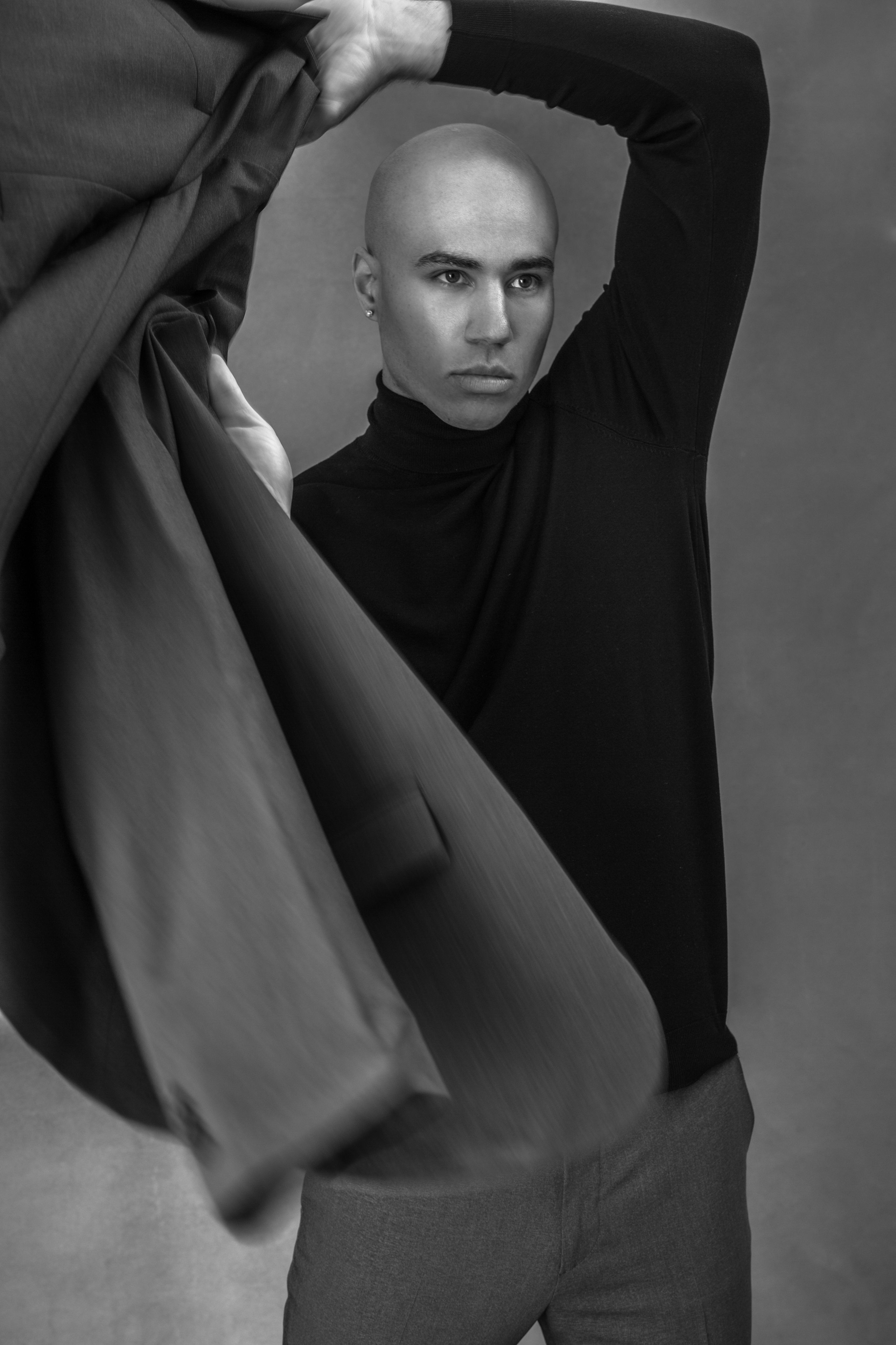 B&W Editorial Portrait