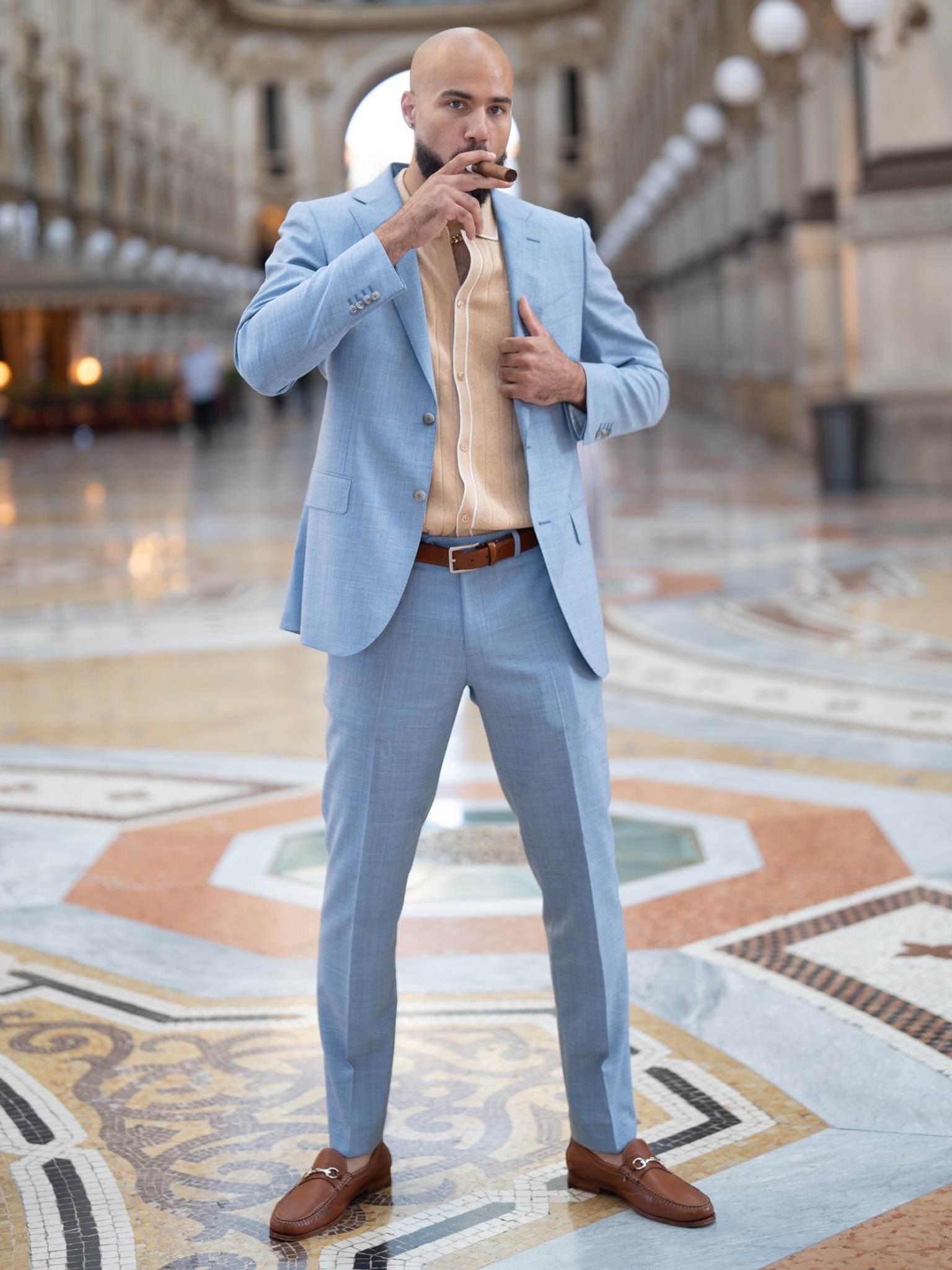 Luxury Blue Suit